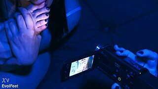 your mouth waters thinking about my feet while i dominate with deepthroat gagging