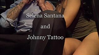 Selena Rose Teases With Backseat Blowjob And Cumshot?