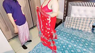 Indian step father and bbw daughter dirty talk anal doggystyle