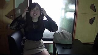 Japanese Nurse with Huge F-Cup Breasts in POV Fuck