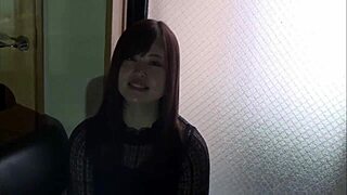 Japanese Nurse with Huge F-Cup Breasts in POV Fuck
