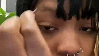 Patient removes piercings at doctor's office