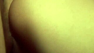 teen babysitter sayra von with small breasts rides in hardcore scene