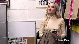 OMG, this dildo thief milf got caught and screwed hard!