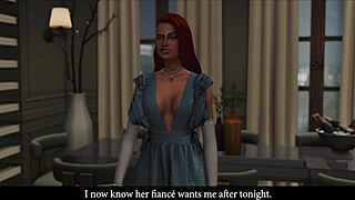 Why Shemale Fucks Stepdaughter's Fiance Before Wedding in Sims 4?