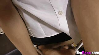 Ever Seen Euro Stockings Babe Suck Off an Old British Guy?