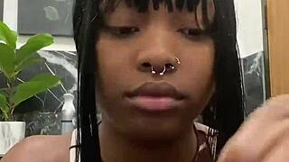 Patient removes piercings at doctor's office