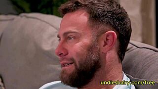 natural busty teen 18+ sucking and riding huge dick on couch