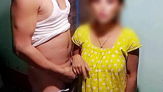 Bhabhi Caught Her Stepbrother in a Private Moment With Her Plump Body.