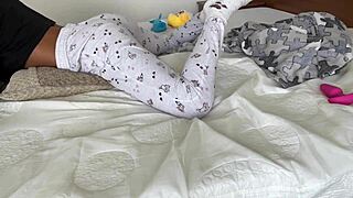 i was bored at home playing with toys