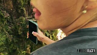 i accidentally met a nymphomaniac in the woods who wanted to cum in her pussy