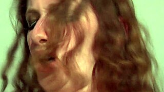 red head aurora viper gets deep ass fingering and doggystyle fuck outdoors