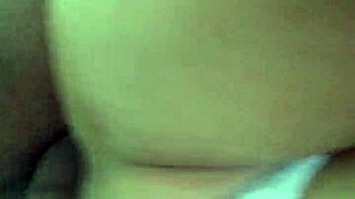 Cheating wife gets ass rimmed and creampied by friend