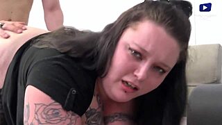 FEMME RONDE GETS SODOMISÉE WITH BIG TITS!