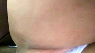 Cheating wife gets ass rimmed and creampied by friend