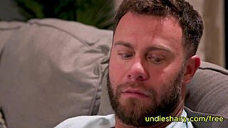 natural busty teen 18+ sucking and riding huge dick on couch