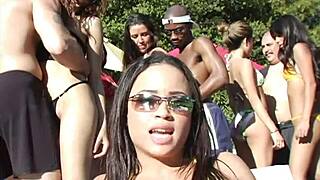 Asian teen 18+ stars in wild vintage parody scene