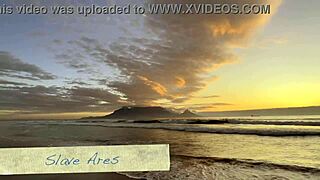 Dominatrix Mistress April Delivers Fresh Warm Pee in Outdoor BDSM