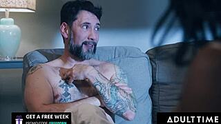 i love how my submissive wife and her bestie team up for this kinky threesome with me.