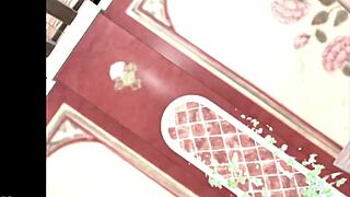 Woman intensely swallows huge prey in vore part 3