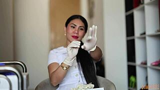 Sensual Latex Glove Fetish Asmr