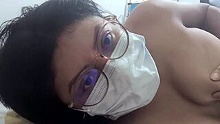 Sexy teacher sends POV video of stripping.