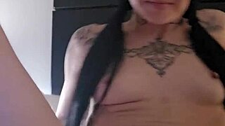 Emy Angel Playfully Touches And Rubs Against Her Favorite Toy