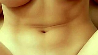 Curvy busty Morena toys with a thick cock in 3D