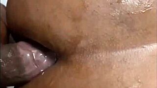 Watch Jackboy fart on that ebony BBW's pussy and ass!