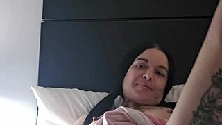 Emy Angel Playfully Touches And Rubs Against Her Favorite Toy