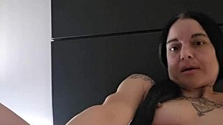 Emy Angel Playfully Touches And Rubs Against Her Favorite Toy