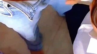 Homemade: Teacher rubs pussy, then creampies ass despite agreement