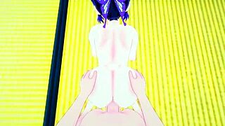 Shinobu Kocho gets anal creampie squirting!