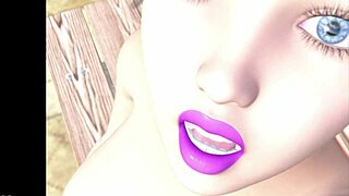 Woman intensely swallows huge prey in vore part 3