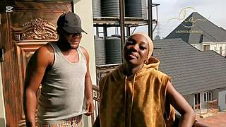 she asks, 'did i mess up your big cock too hard?' while deepthroating and doggystyle