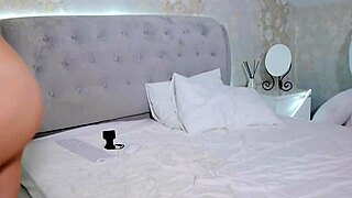 Look! A Student With Big Tits Undresses On Camera After Studying!