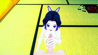 Shinobu Kocho gets anal creampie squirting!