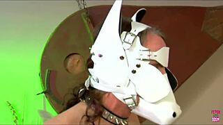 Brunette babes in lingerie handle group with tight holes