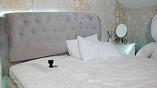 Look! A Student With Big Tits Undresses On Camera After Studying!