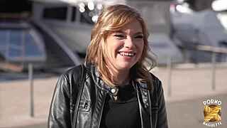 blonde slut in stockings craves cocks in amateur european scene