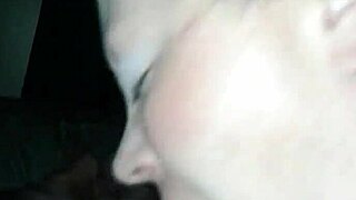 my wife gives an amazing blowjob at home