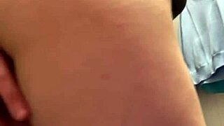 fingering in public so hot with big tits close up