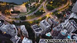 Brazilian MILF Masturbates Intensely.