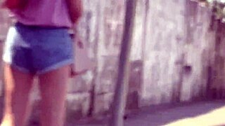 Pulled Dick Out And Showed To Redhead For Info!