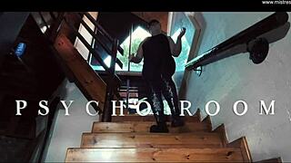 Mistress April's hospital domination: bound slave with big ass