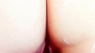 mature lady spreads her huge pussy lips for a moisturising moment 😏