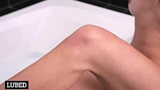 venice rose freaks out as fat cock stuffs her soapy pussy