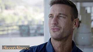 Sweet Sinner couple passionately fucks in all positions, making a huge bed mess.