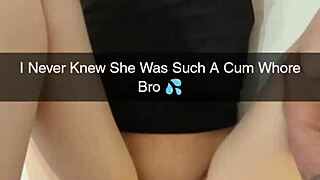 breed me daddy, this ovulating cheating milf wife gets fucked hard on snapchat, slapping her vagina to orgasm