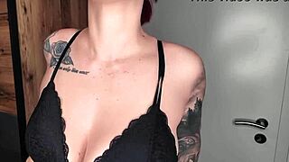 Hot Footjob on Tight Pierced Pussy!